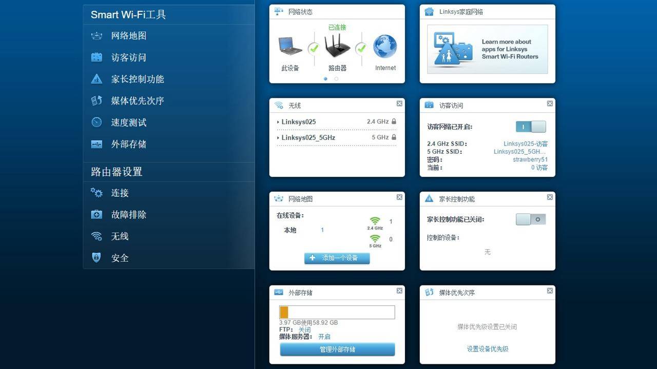linksysea7500s怎么配置,linksysea6500评测