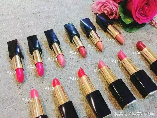 爆款口红排名，你拥有几只呢？