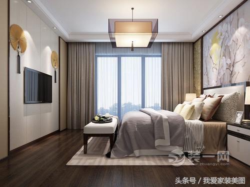 典雅禅韵中式装修效果图,圣世一品中式风格装修