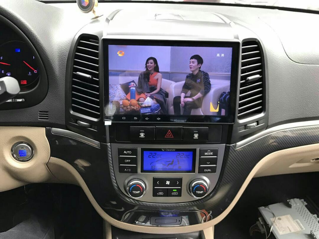 新款胜达安装大屏导航,现代胜达dvd怎么关