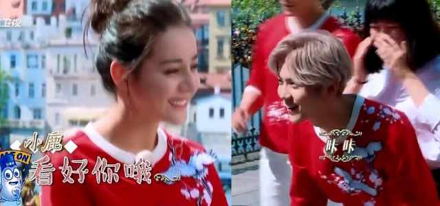 跑男和观众一起做游戏,李晨郑恺录制新综艺