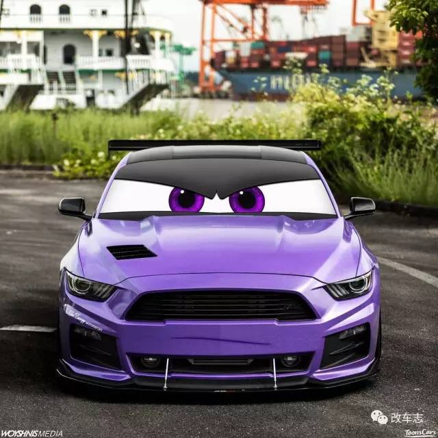 「恶搞」“萌萌哒”的大眼睛改装车，肯定能帮你撩到无数妹纸！