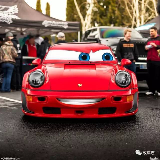 「恶搞」“萌萌哒”的大眼睛改装车，肯定能帮你撩到无数妹纸！