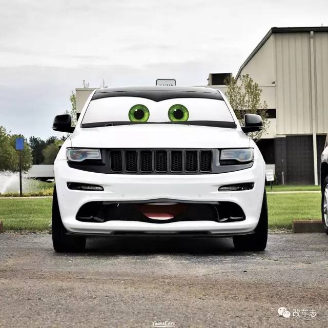 「恶搞」“萌萌哒”的大眼睛改装车，肯定能帮你撩到无数妹纸！