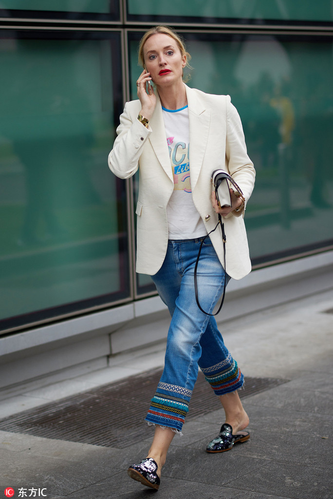 下周穿什么,如何将平底鞋穿得时髦又显腿长