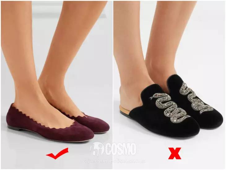 下周穿什么,如何将平底鞋穿得时髦又显腿长