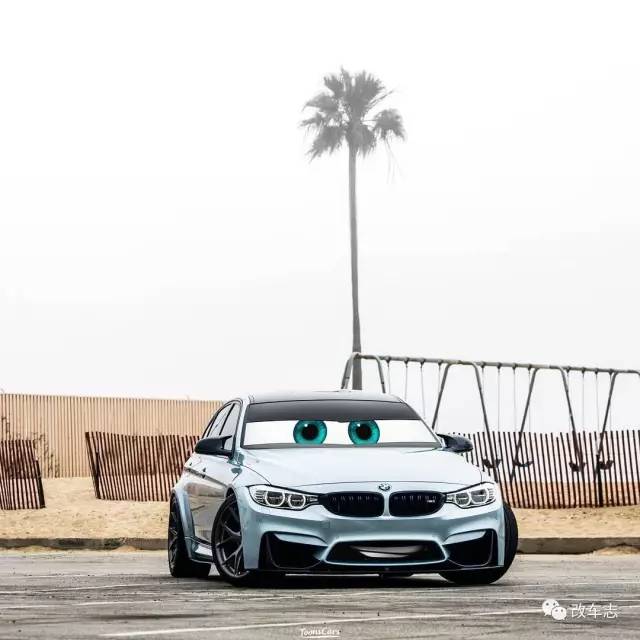 「恶搞」“萌萌哒”的大眼睛改装车，肯定能帮你撩到无数妹纸！