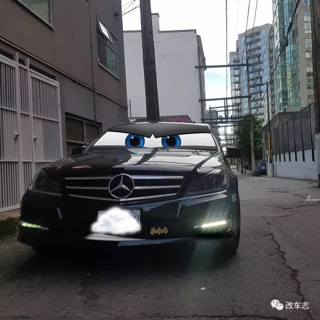 「恶搞」“萌萌哒”的大眼睛改装车，肯定能帮你撩到无数妹纸！
