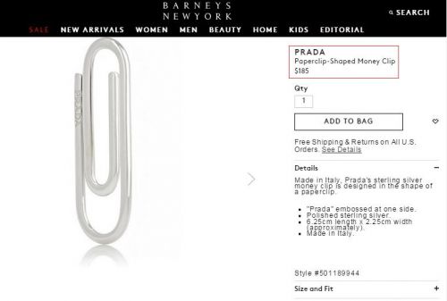 prada回形针手链,爱马仕垃圾桶prada回形针