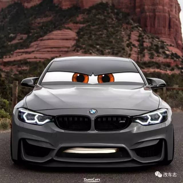 「恶搞」“萌萌哒”的大眼睛改装车，肯定能帮你撩到无数妹纸！