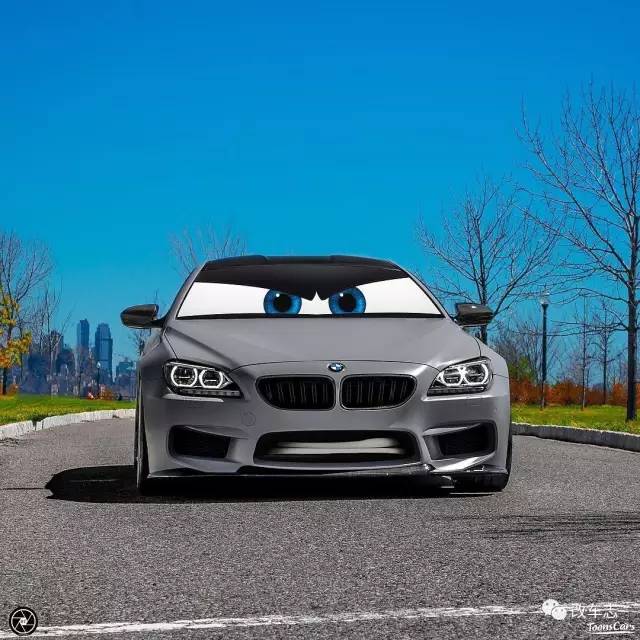 「恶搞」“萌萌哒”的大眼睛改装车，肯定能帮你撩到无数妹纸！