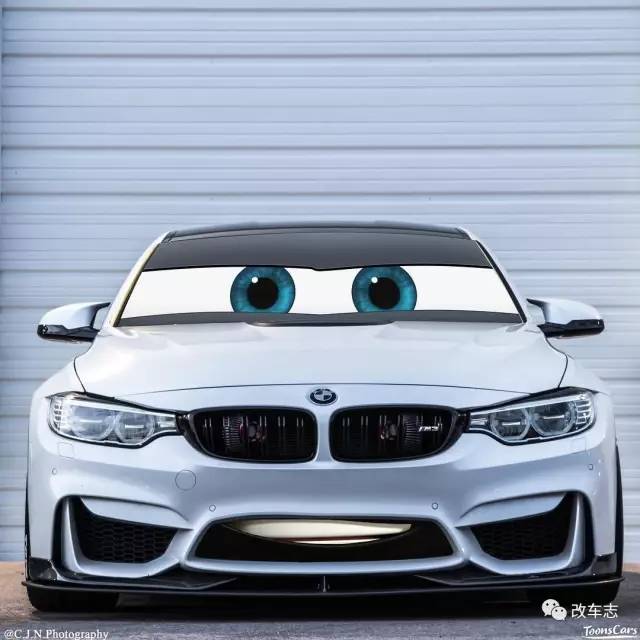 「恶搞」“萌萌哒”的大眼睛改装车，肯定能帮你撩到无数妹纸！