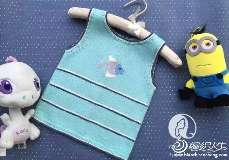好看的儿童毛衣简单编织,好看的儿童毛衣从上往下织