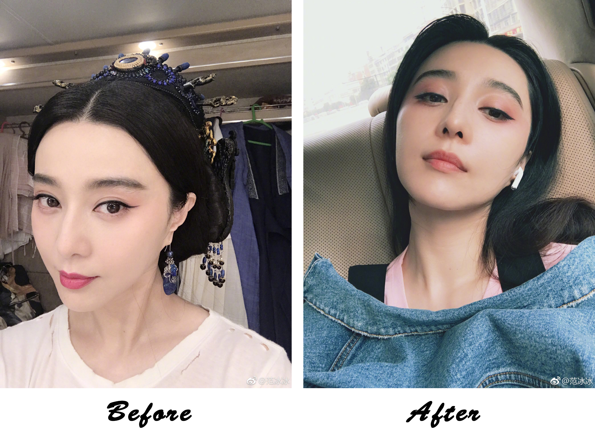 范冰冰的颈纹有多严重,范冰冰的鱼尾纹