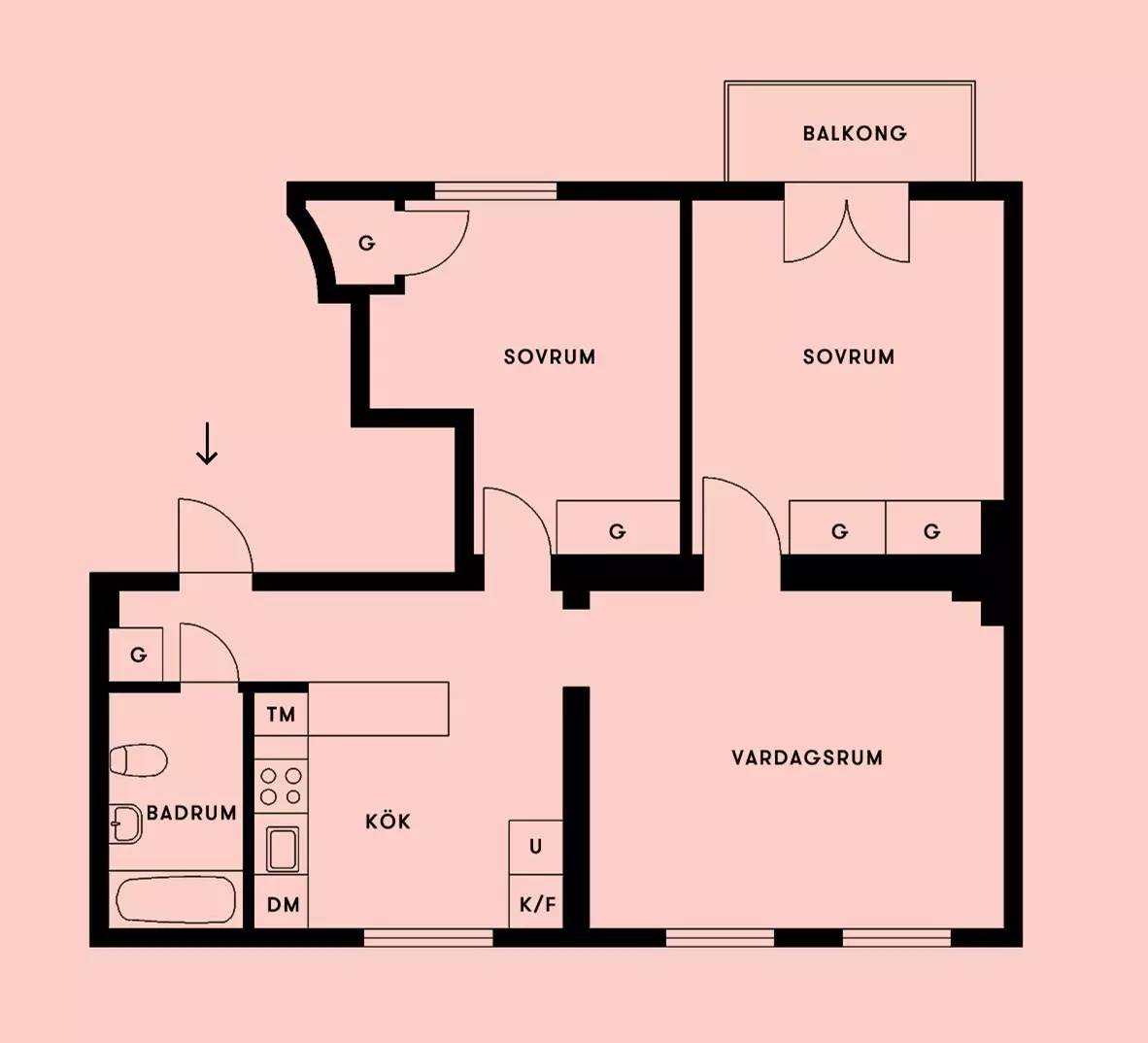 一家三口住一间小房布置,一家三口住三房一厅怎么布置房间