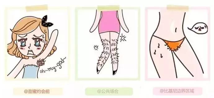 夏季到了，姑娘你该脱毛了~