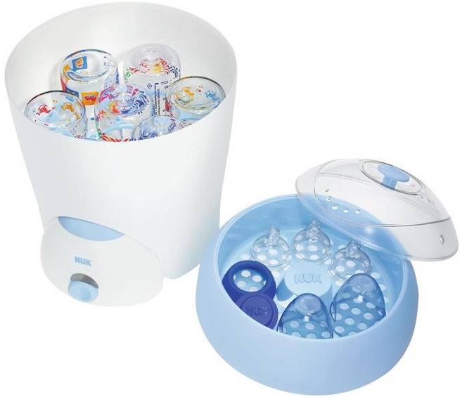 NUK奶瓶儿童1-3岁,nuk的奶瓶消毒锅
