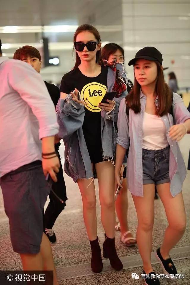 张雪迎穿搭夏天气质套装,明星私服吴宣仪