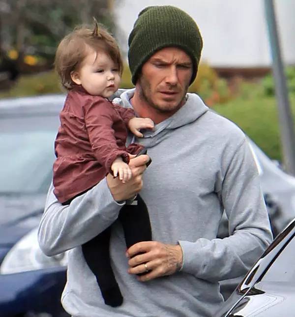 贝克汉姆：给你一个女儿，你能温暖整个世界