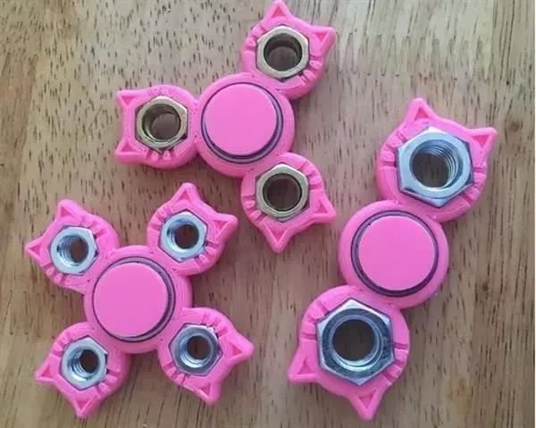 好玩的3d打印指尖陀螺,3d打印指尖陀螺蓝绿