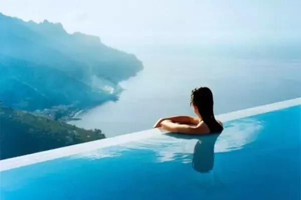 何必去马代,宁波这些美到窒息の无边泳池,就能让你一秒入海,即刻度假