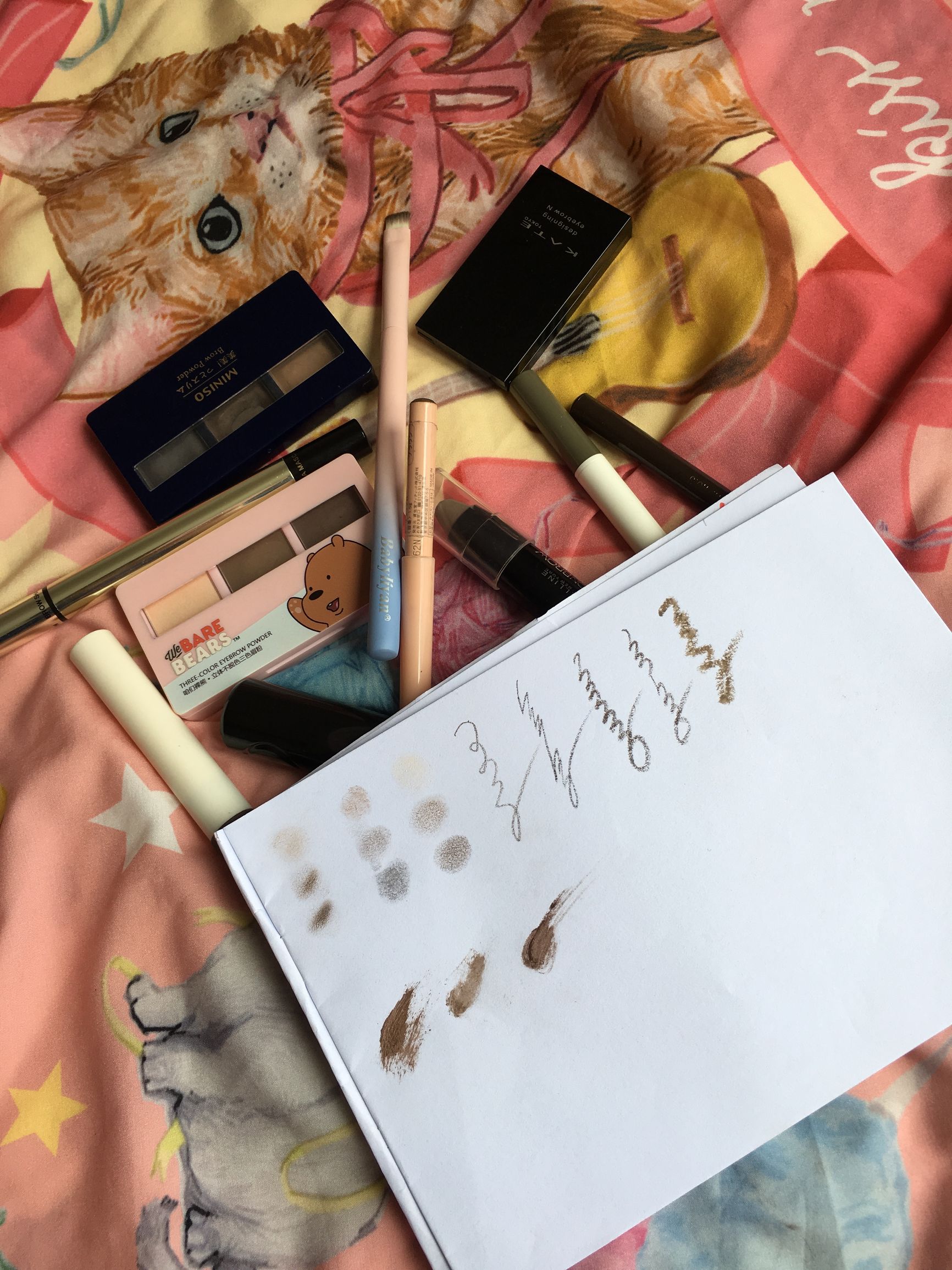 kate眉粉哪个色好用,KATE三色眉粉好用吗