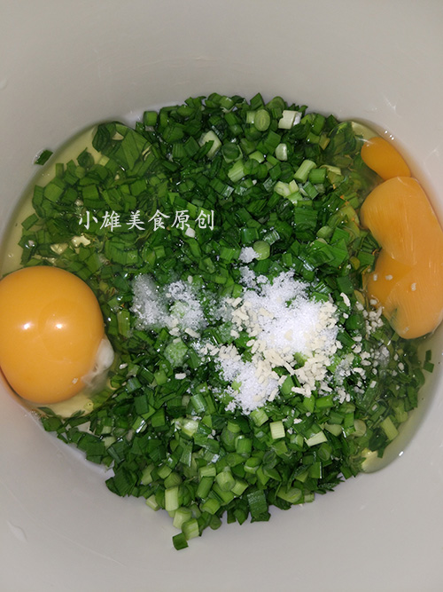 韭菜煎鸡蛋饼正确做法,韭菜煎鸡蛋饼的做法辅食