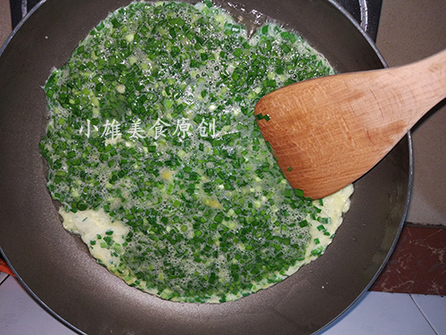 韭菜煎鸡蛋饼正确做法,韭菜煎鸡蛋饼的做法辅食