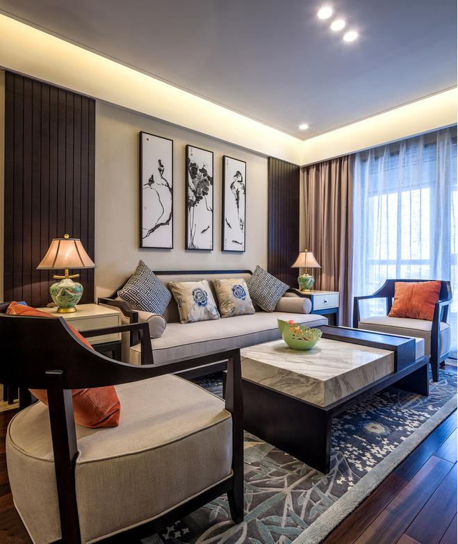 长沙新中式楼盘,长沙新中式装修案例