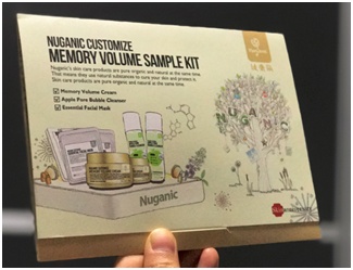 韩国Nuganic绿康丽青苹果O2光彩洁面乳,卸妆+洁面二合一挽救我