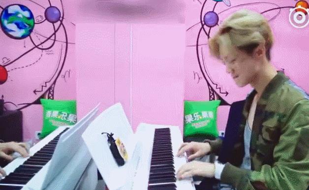 鹿晗当校草有多爽,鹿晗全能鹿校草唱歌跳舞织毛衣