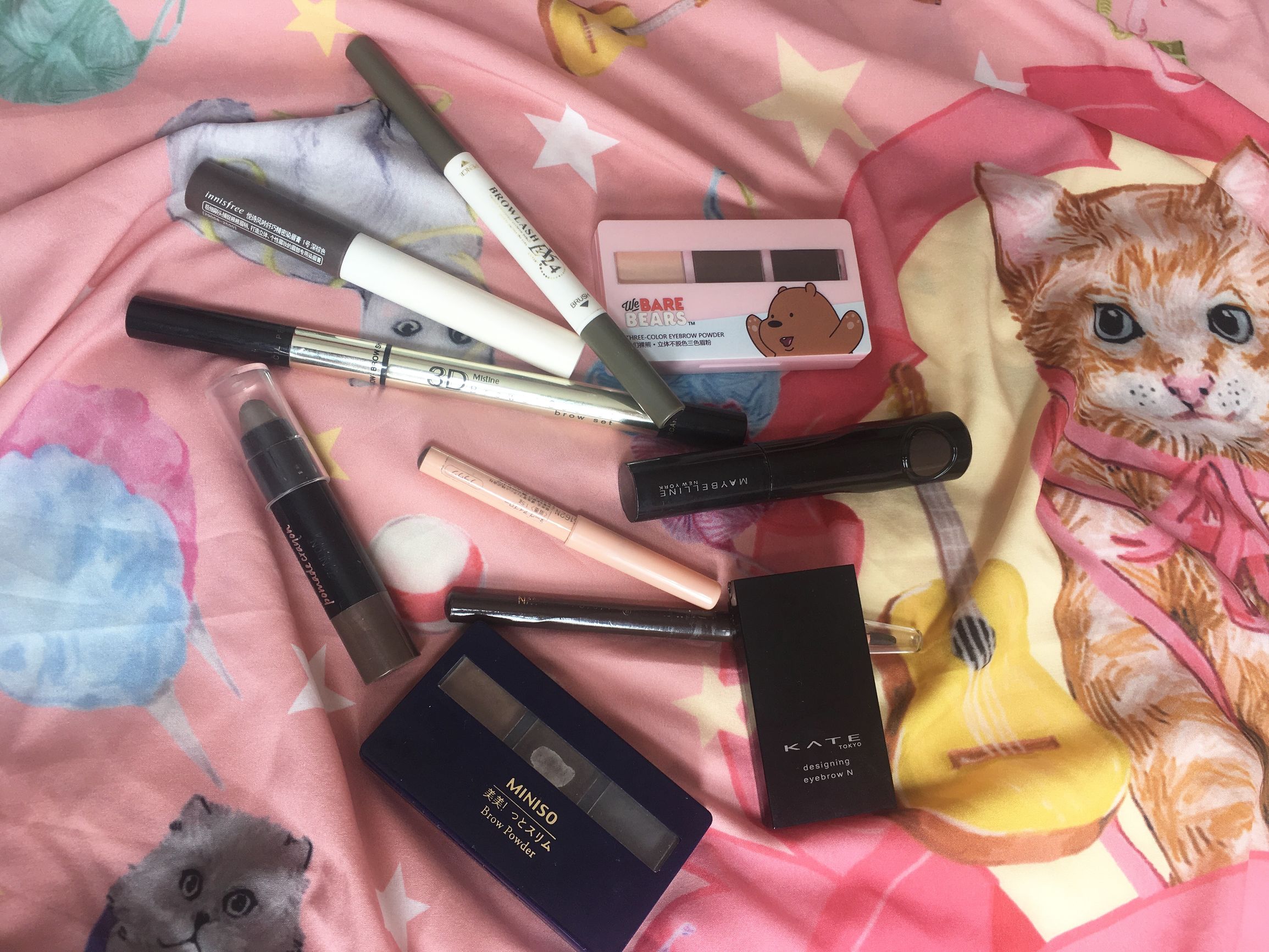 kate眉粉哪个色好用,KATE三色眉粉好用吗