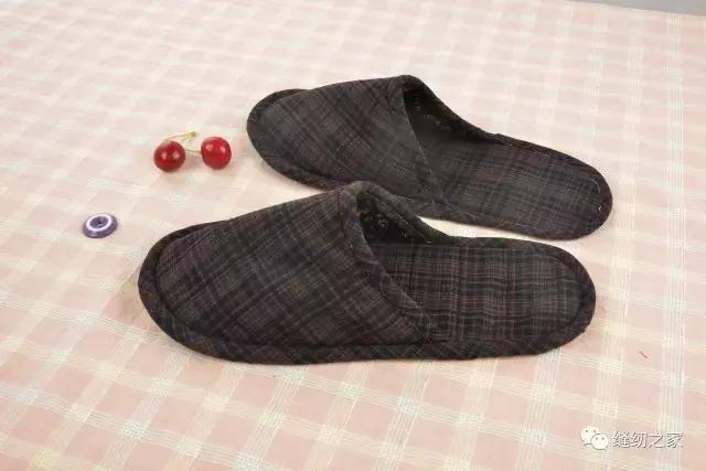 居家拖鞋不藏水,居家毛线拖鞋教程