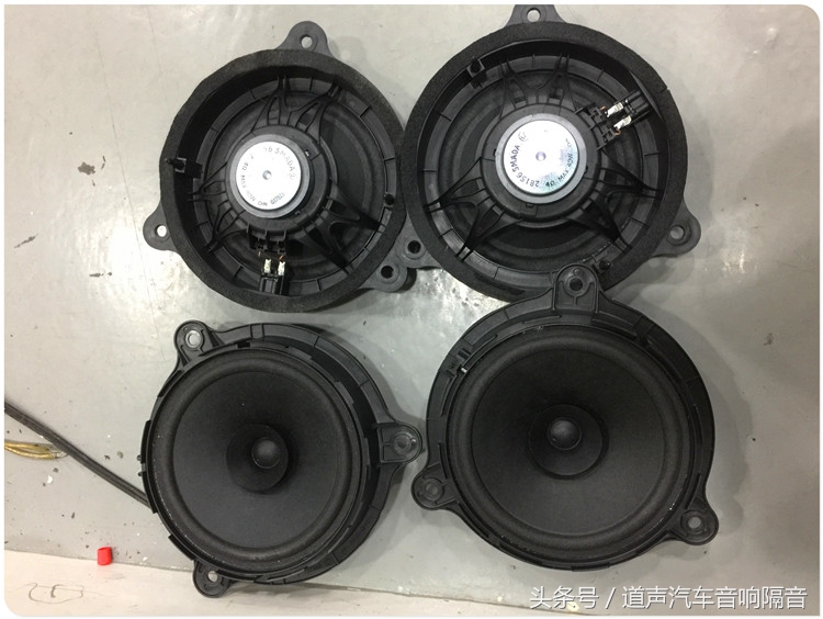 日产蓝鸟更换音响教程,尼桑蓝鸟低音喇叭改家用