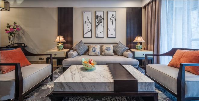 长沙新中式楼盘,长沙新中式装修案例