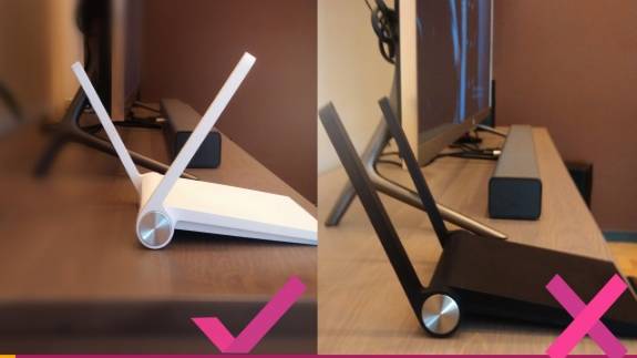 路由器放在高处天线应该怎样摆放,路由器的天线怎么摆放信号最强