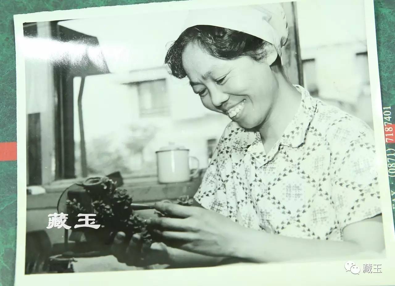 北京老字号老照片,八十年代的老玉器厂