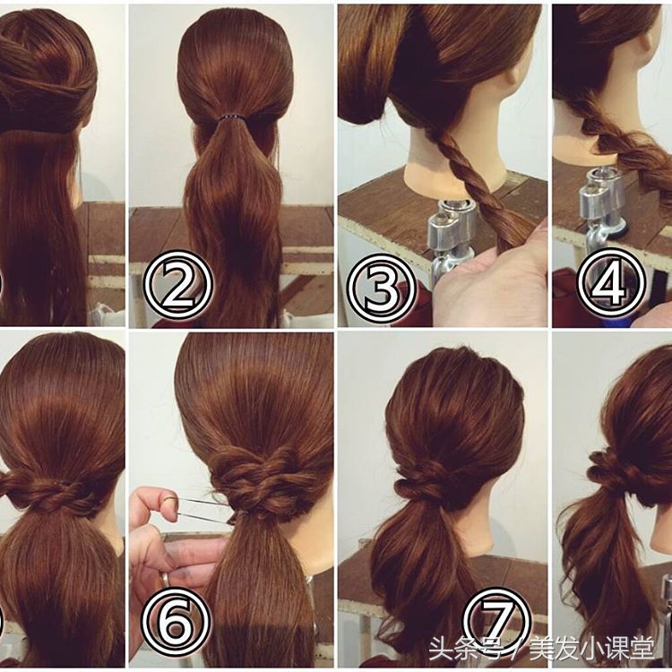 懒人编发技巧6款编发搞定,编发教程美出高级感日常编发