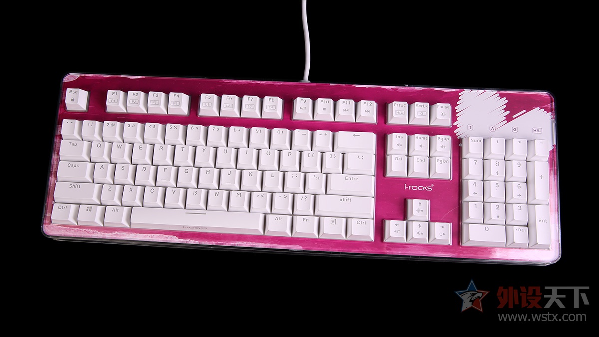 这款键盘有点厉害：可调键程、可在右上方组装乐高模型，最重要的是它有10种灯效