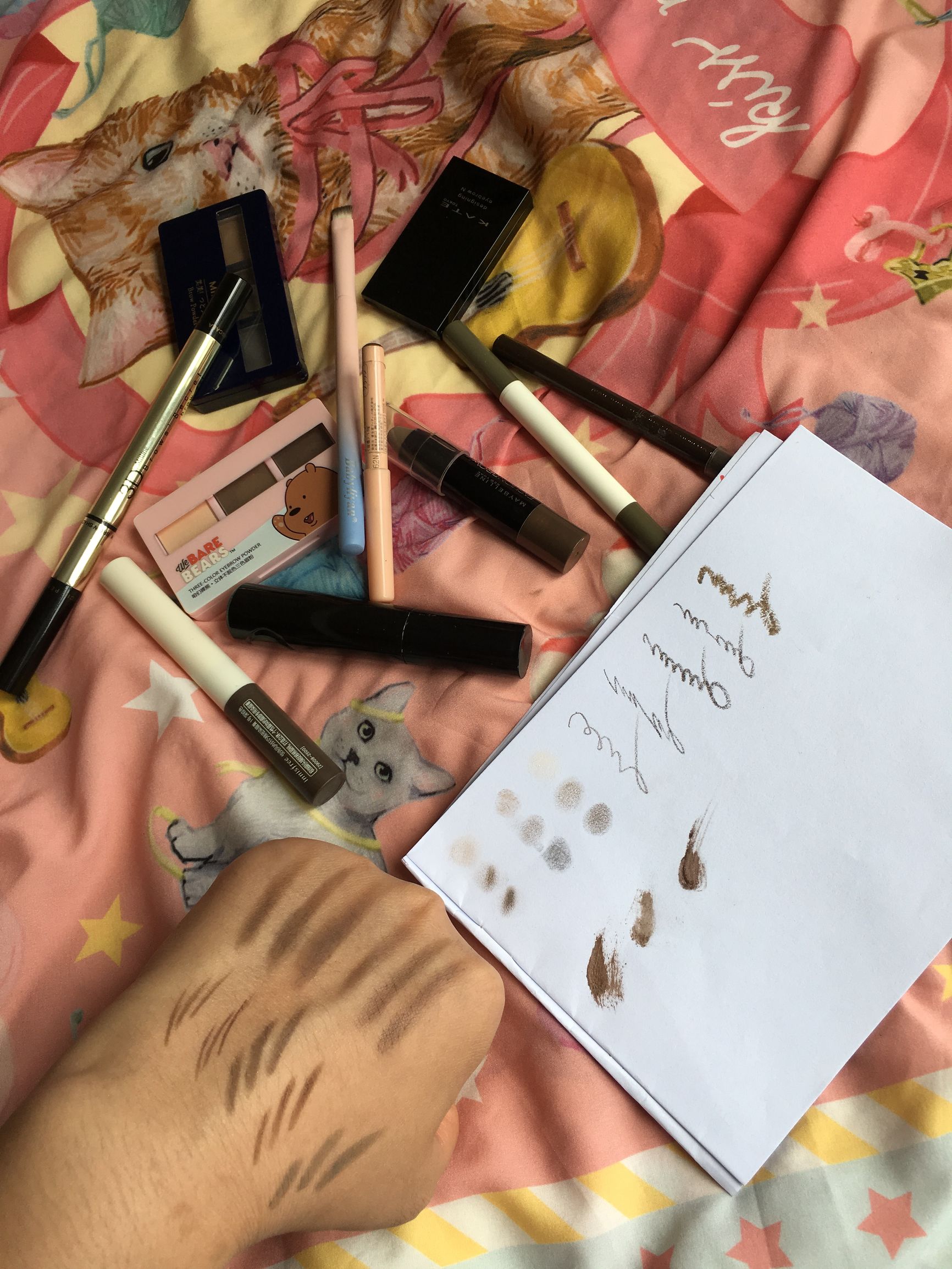 kate眉粉哪个色好用,KATE三色眉粉好用吗