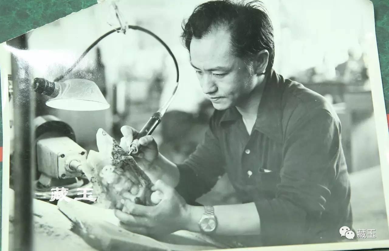 北京老字号老照片,八十年代的老玉器厂