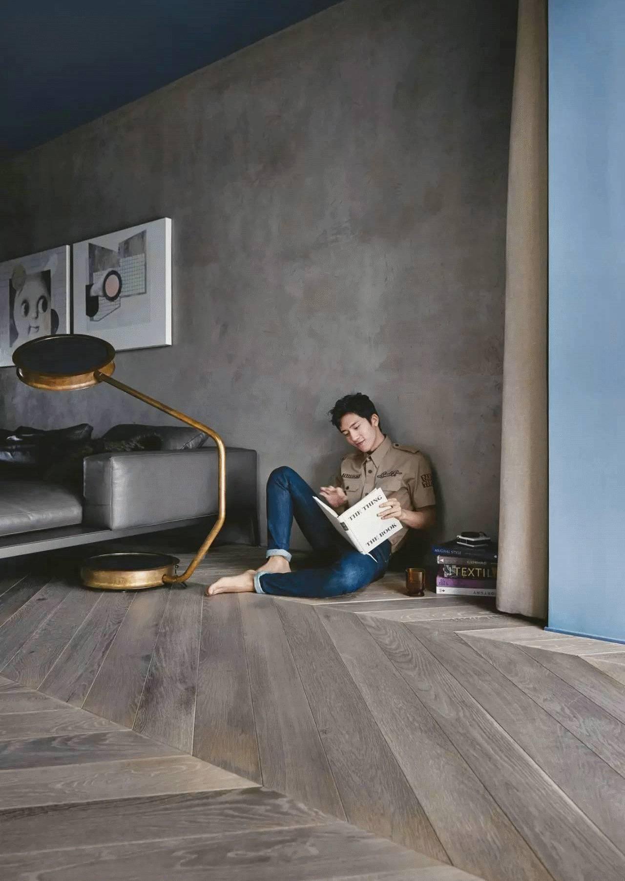 井柏然的家北欧性冷淡风格,井柏然家的风格