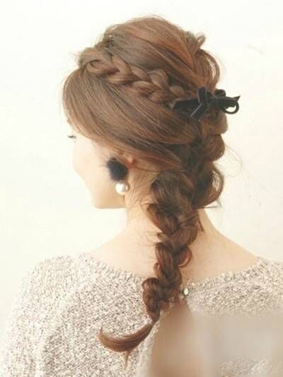 森系发型日常中发,冬季森女系适用发型