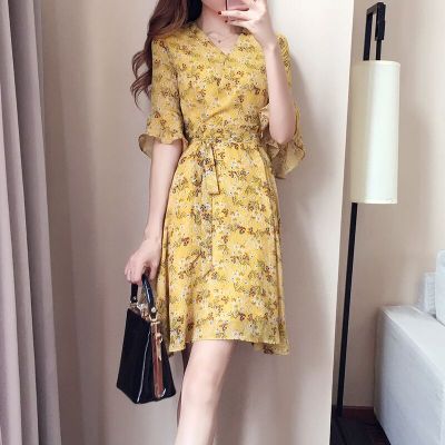 森系田园风小碎花裙子穿搭,清新小碎花上衣田园风