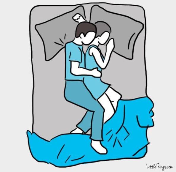 恋人的睡姿图片,情侣之间睡觉的睡姿变化