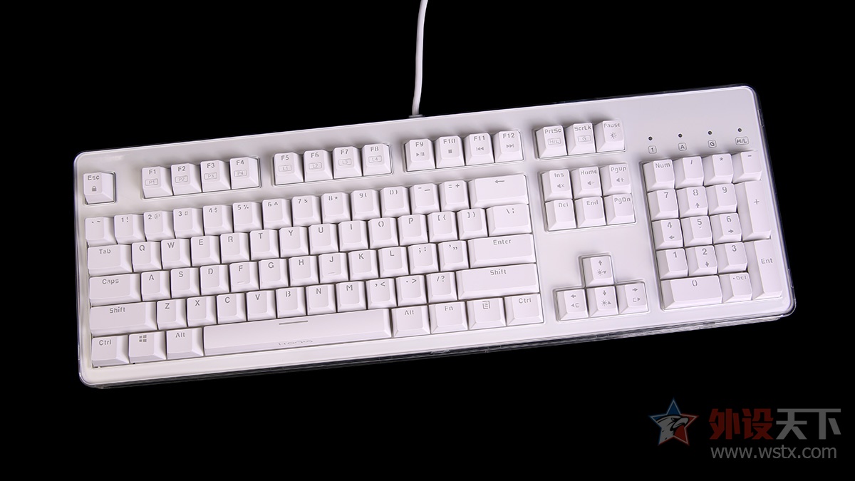 这款键盘有点厉害：可调键程、可在右上方组装乐高模型，最重要的是它有10种灯效