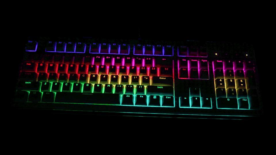 这款键盘有点厉害：可调键程、可在右上方组装乐高模型，最重要的是它有10种灯效