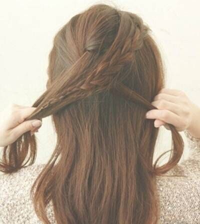 森系发型日常中发,冬季森女系适用发型