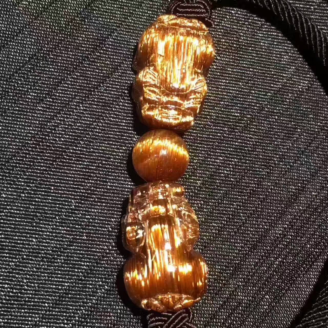 天然朱砂貔貅手链,貔貅手链女款黄金9999珐琅彩