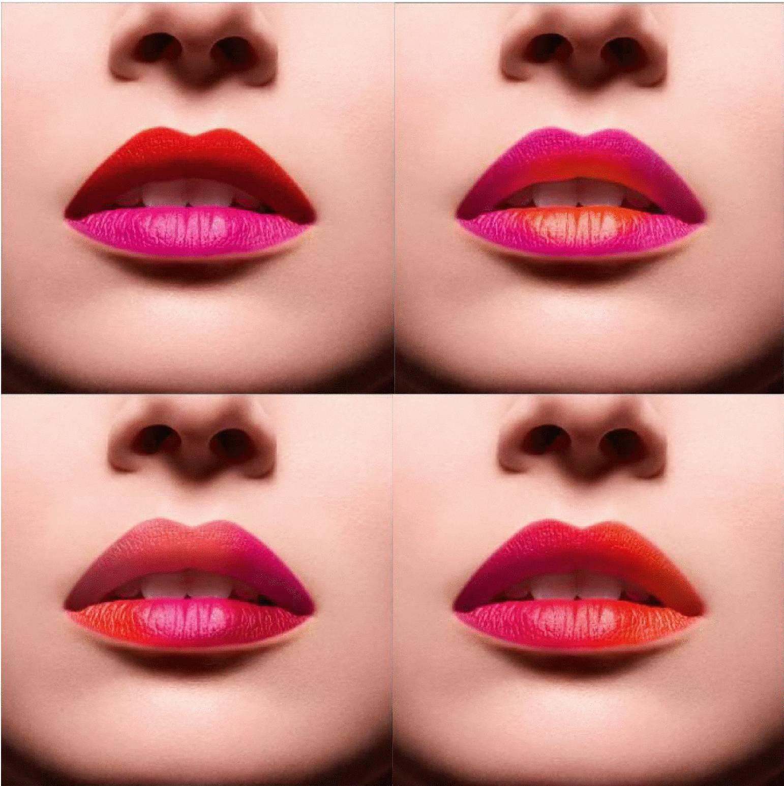 忘掉玻璃唇，现在是彩虹唇的时代了